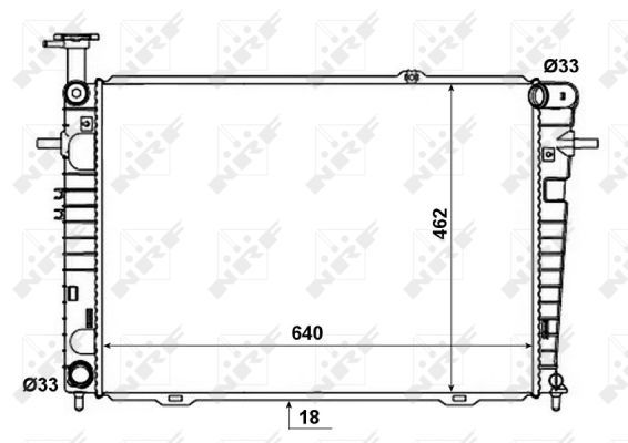 Radiateur, refroidissement du moteur