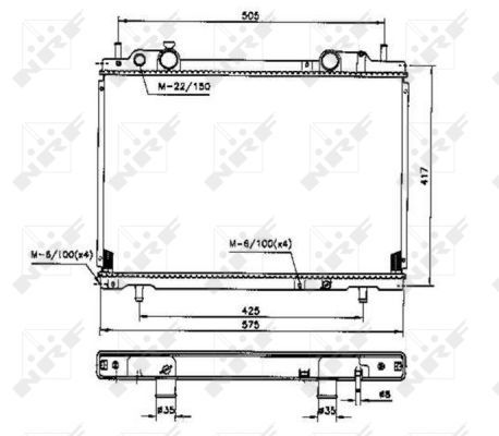 Radiateur, refroidissement du moteur