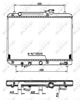 Radiateur, refroidissement du moteur