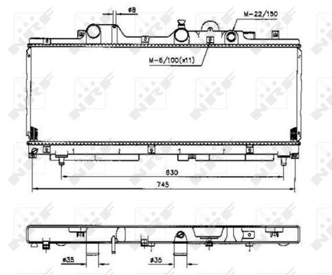 Radiateur, refroidissement du moteur