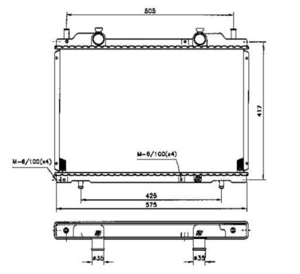 Radiateur, refroidissement du moteur