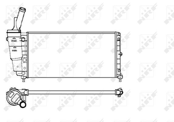 Radiateur, refroidissement du moteur