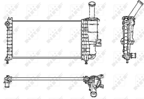 Radiateur, refroidissement du moteur