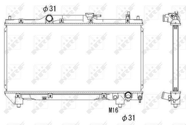 Radiateur, refroidissement du moteur