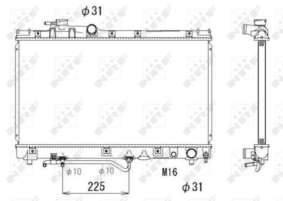 Radiateur, refroidissement du moteur