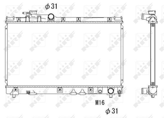 Radiateur, refroidissement du moteur