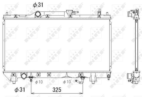 Radiateur, refroidissement du moteur