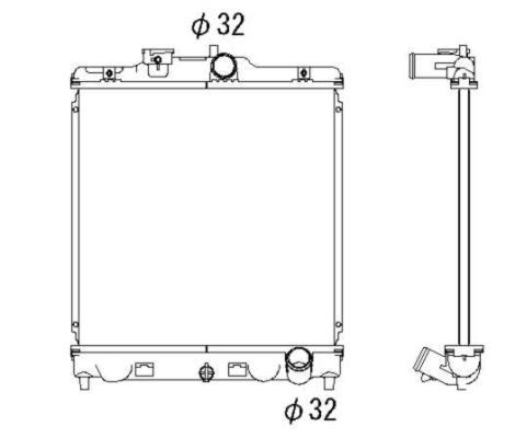 Radiateur, refroidissement du moteur