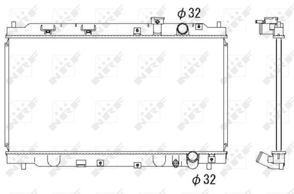 Radiateur, refroidissement du moteur
