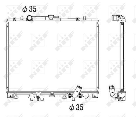 Radiateur, refroidissement du moteur