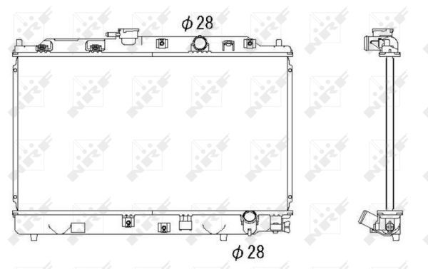 Radiateur, refroidissement du moteur