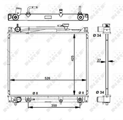 Radiateur, refroidissement du moteur