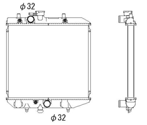 Radiateur, refroidissement du moteur