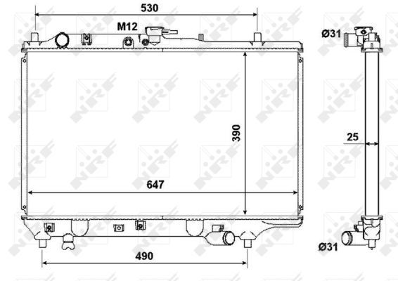 Radiateur, refroidissement du moteur