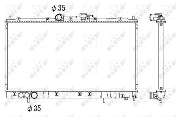 Radiateur, refroidissement du moteur