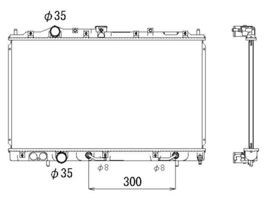 Radiateur, refroidissement du moteur