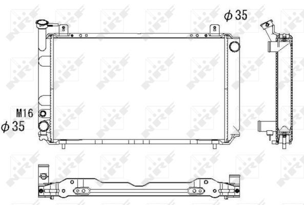 Radiateur, refroidissement du moteur