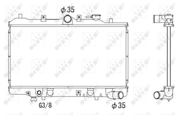 Radiateur, refroidissement du moteur