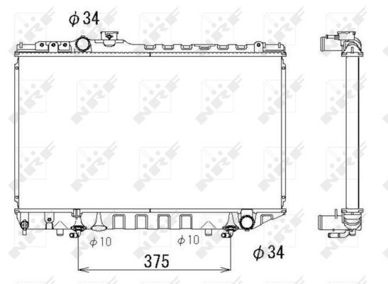 Radiateur, refroidissement du moteur