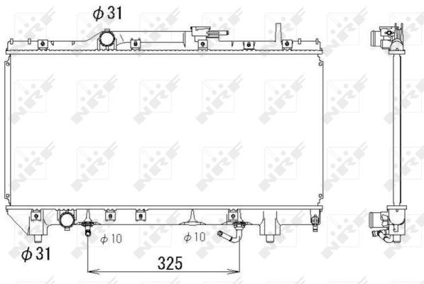 Radiateur, refroidissement du moteur