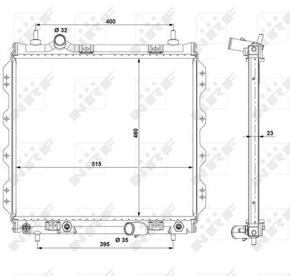 Radiateur, refroidissement du moteur