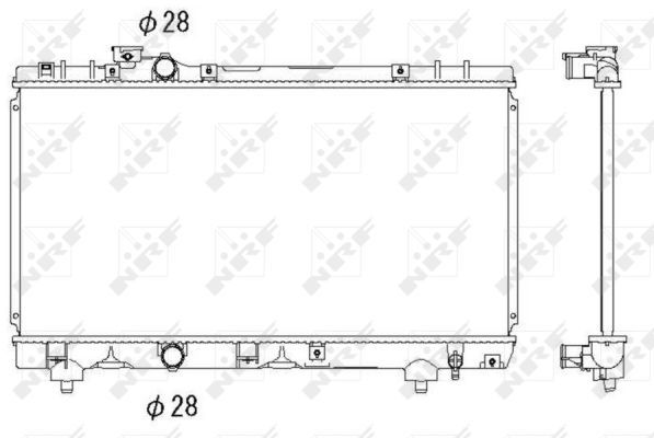 Radiateur, refroidissement du moteur