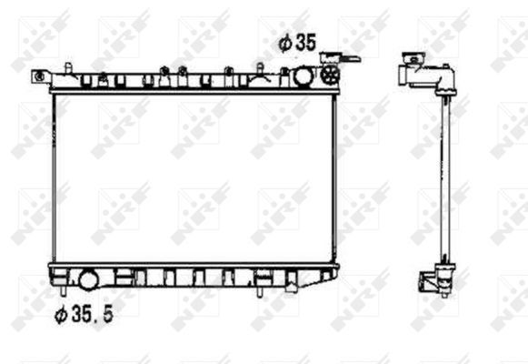 Radiateur, refroidissement du moteur