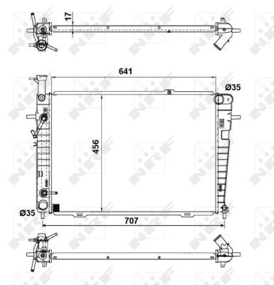 Radiateur, refroidissement du moteur