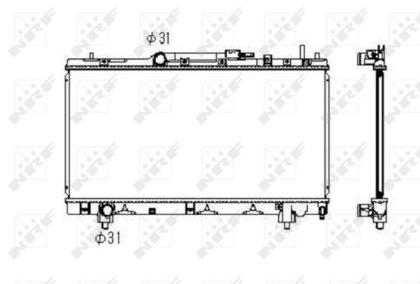 Radiateur, refroidissement du moteur