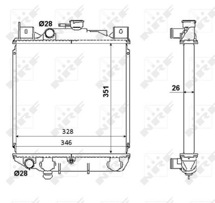 Radiateur, refroidissement du moteur