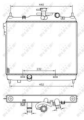 Radiateur, refroidissement du moteur