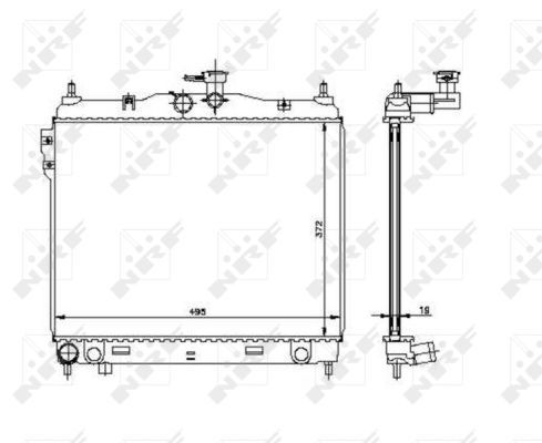 Radiateur, refroidissement du moteur