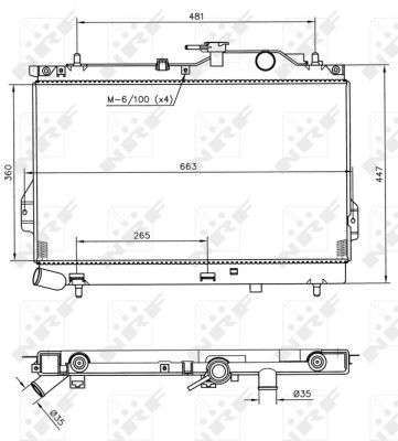 Radiateur, refroidissement du moteur