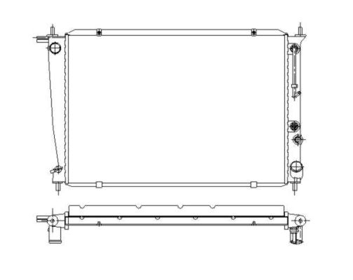 Radiateur, refroidissement du moteur