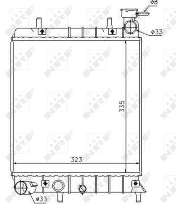 Radiateur, refroidissement du moteur