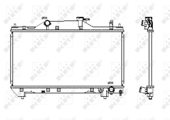 Radiateur, refroidissement du moteur