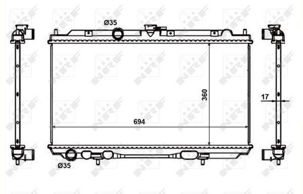 Radiateur, refroidissement du moteur