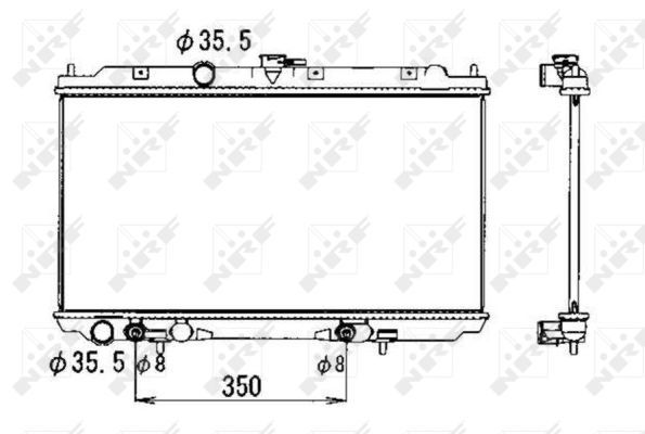 Radiateur, refroidissement du moteur