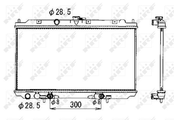 Radiateur, refroidissement du moteur