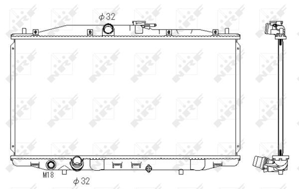 Radiateur, refroidissement du moteur