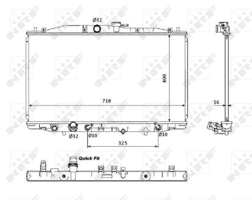 Radiateur, refroidissement du moteur