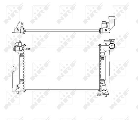 Radiateur, refroidissement du moteur