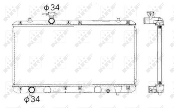 Radiateur, refroidissement du moteur