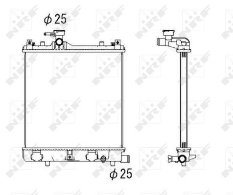 Radiateur, refroidissement du moteur