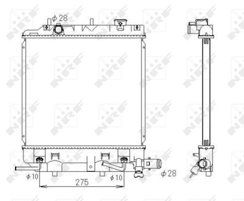 Radiateur, refroidissement du moteur