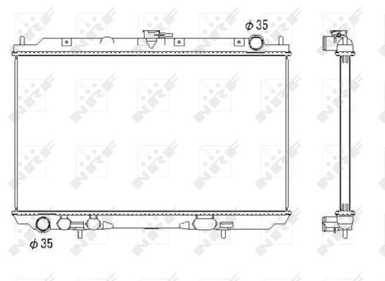 Radiateur, refroidissement du moteur