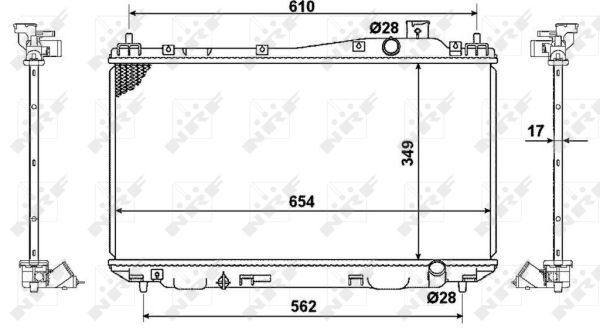 Radiateur, refroidissement du moteur