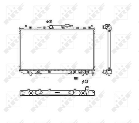 Radiateur, refroidissement du moteur