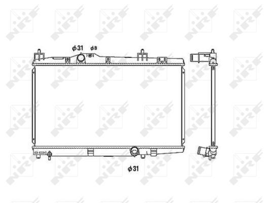 Radiateur, refroidissement du moteur