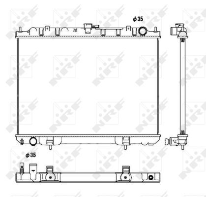 Radiateur, refroidissement du moteur